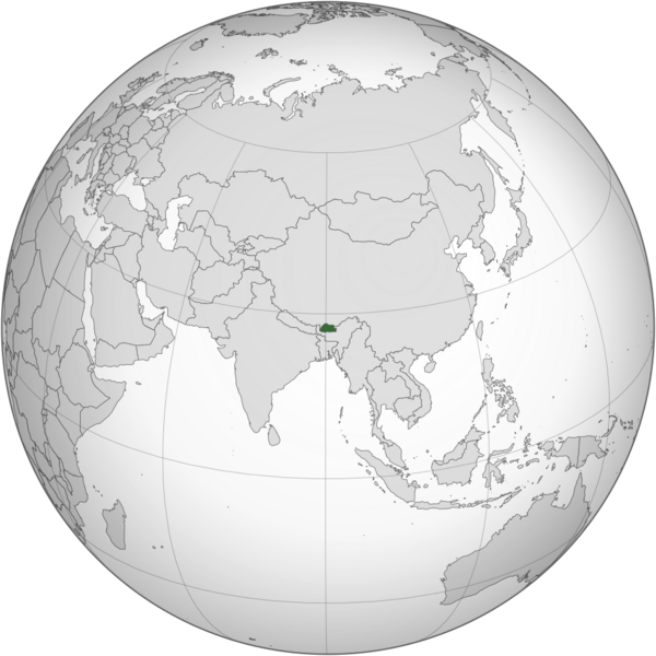 File:Location of bhutan.png