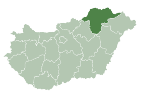 Location of Nagykanizsa