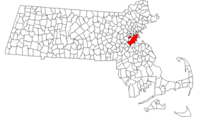 Location of Boston