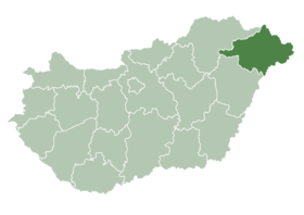 Location of Pécs