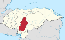 Location of Francisco_Morazan