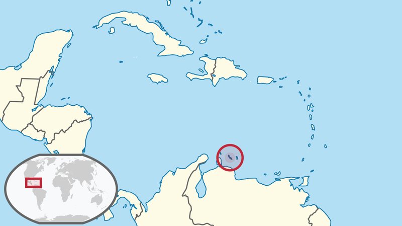 File:Location of Curaçao.PNG